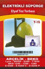 Ymn Y-10 Elyaf Süpürge Torba 10lu
