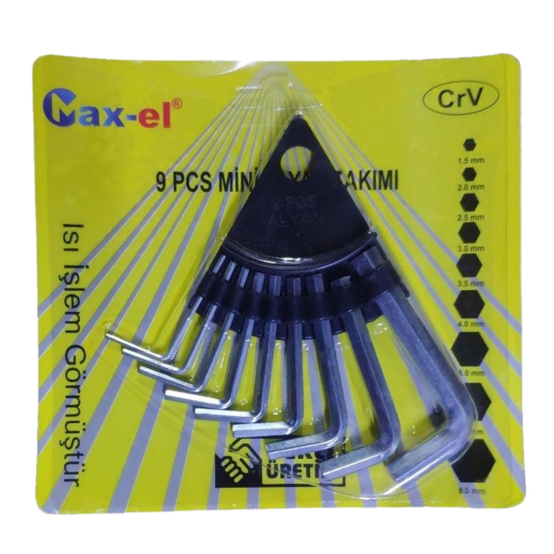 Maxel 9 Pcs Alyan Takımı*36