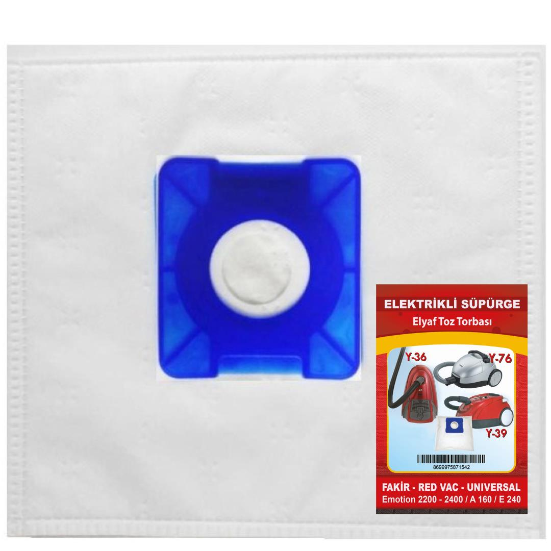 Ymn Y-36-76-39 Elyaf Süpürge Torba 10lu