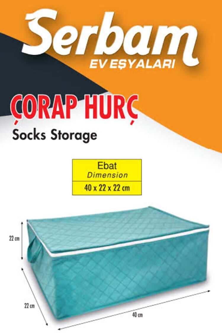 Serbam Çorap Hurç 40x22x22cm*20