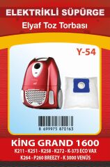 Ymn Y-54 Elyaf Süpürge Torba 10lu