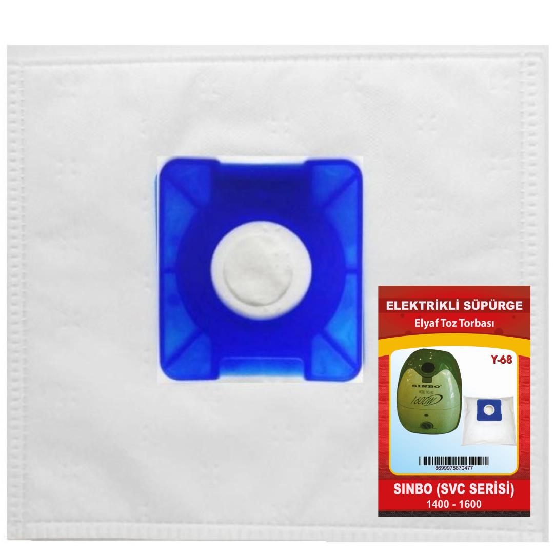 Ymn Y-68 Elyaf Süpürge Torba 10lu