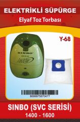 Ymn Y-68 Elyaf Süpürge Torba 10lu