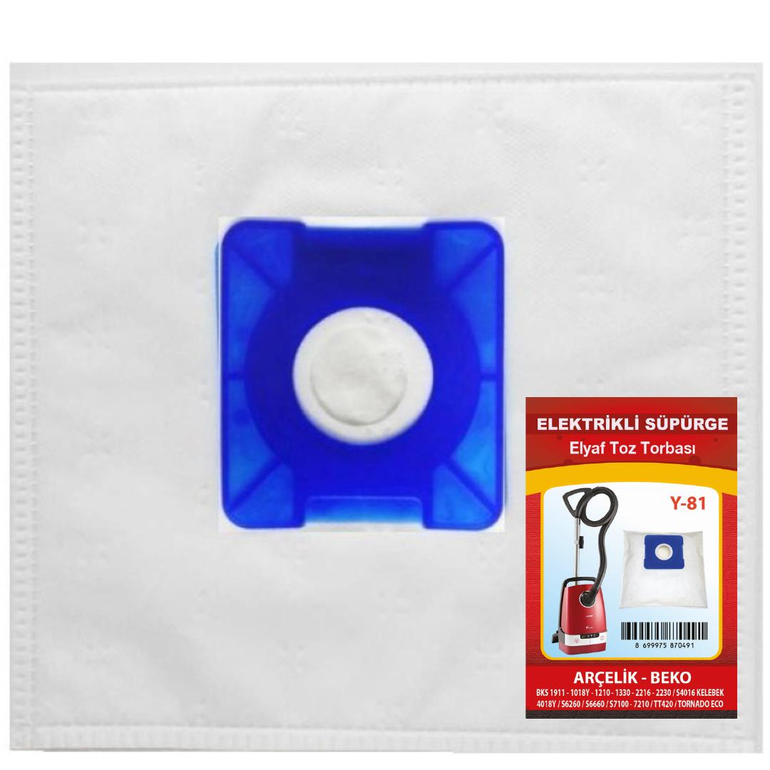 Ymn Y-81 Elyaf Süpürge Torba 10lu