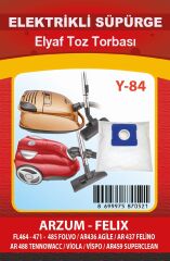 Ymn Y-84 Arzum Elyaf Süpürge Torba 10lu