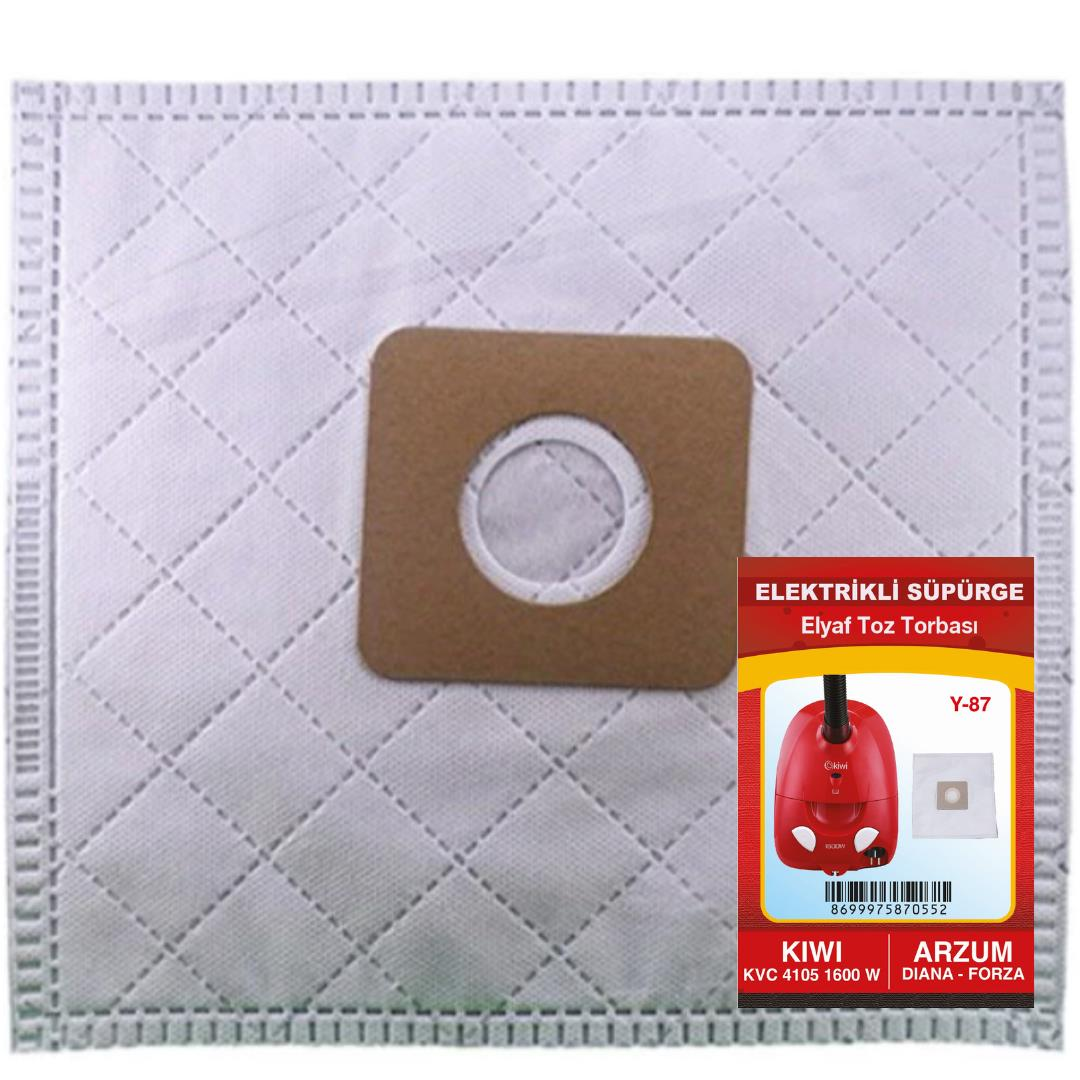 Ymn Y-87 Kiwi Elyaf Süpürge Torba 10lu