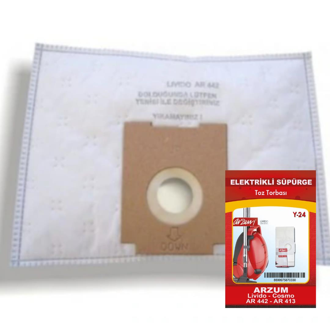 Ymn Y-24 Elyaf Süpürge Torba 10lu