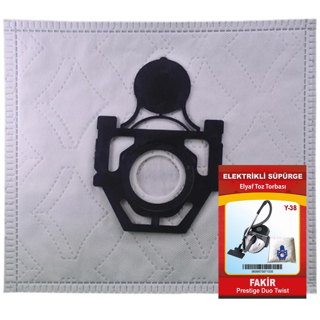 Ymn Y-38 Elyaf Süpürge Torba 10lu