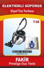Ymn Y-38 Elyaf Süpürge Torba 10lu