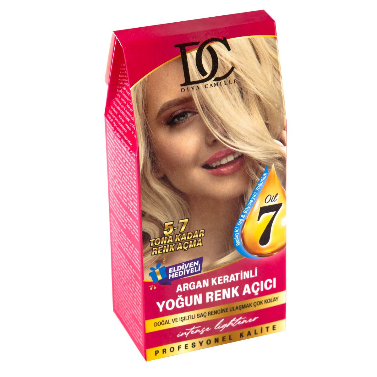 Dc-3516 Argan Keratinli Saç Açıcı 4Lu Set*12