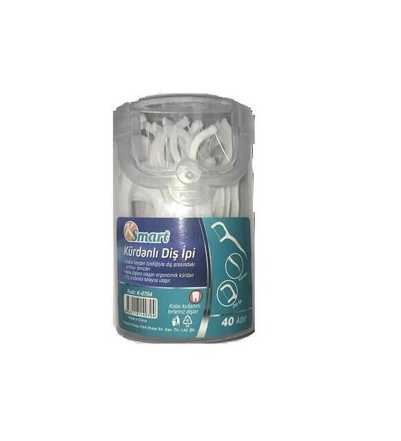 Ksmart Kürdanlı Diş İpi*40x8=320