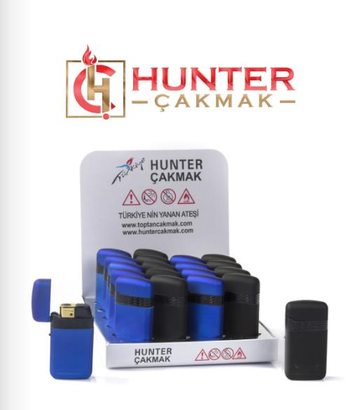 Hunter 46-12 A/B Plastik Manyotorlu Çakmak*20