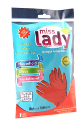 Mıss Lady 4296 Medıum Bulaşık Eldiveni*30x12=360