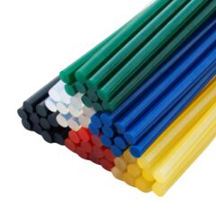 Renkli İnce Mum Silikon 1Kg*25