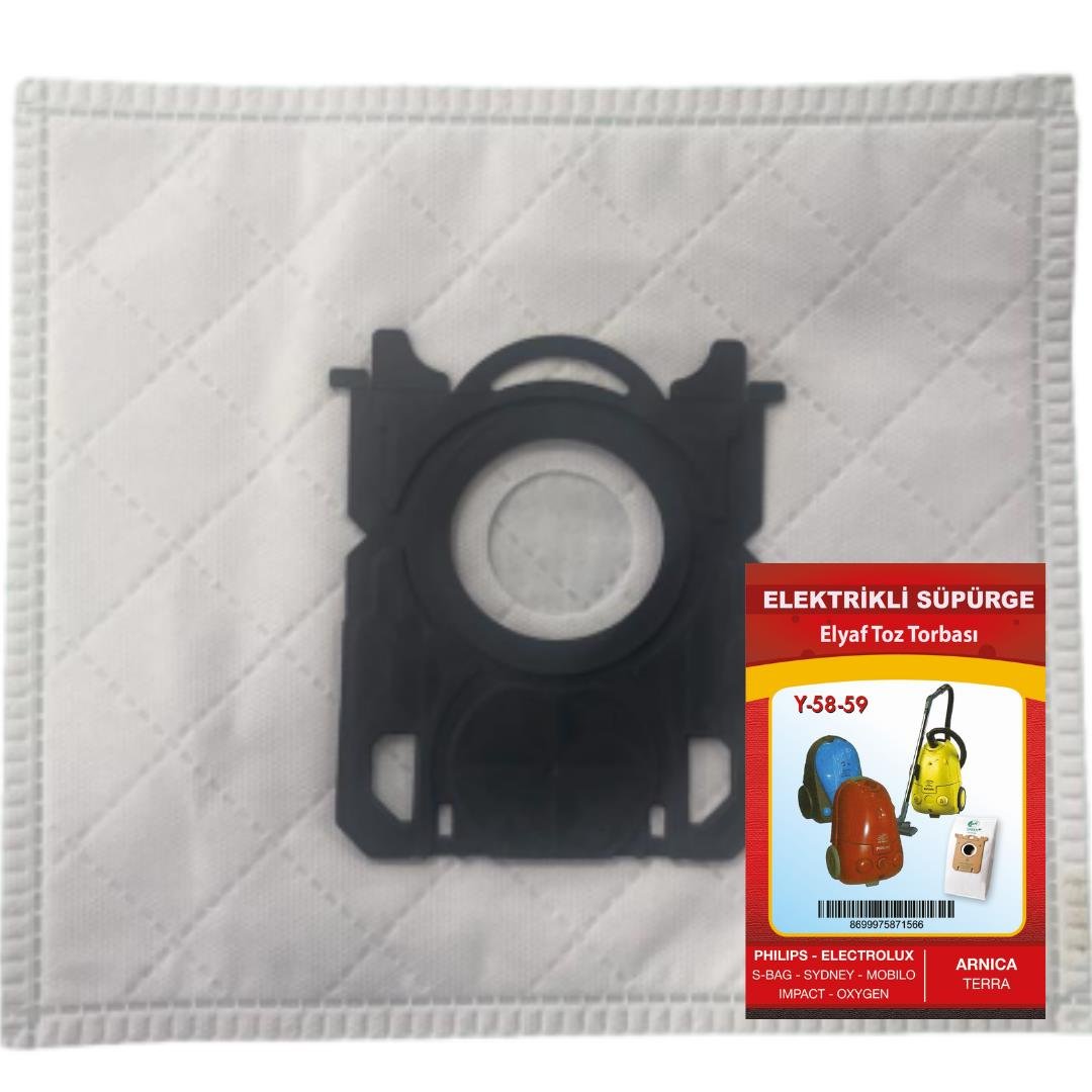 Ymn Y-58-59 Elyaf Süpürge Torba 10lu