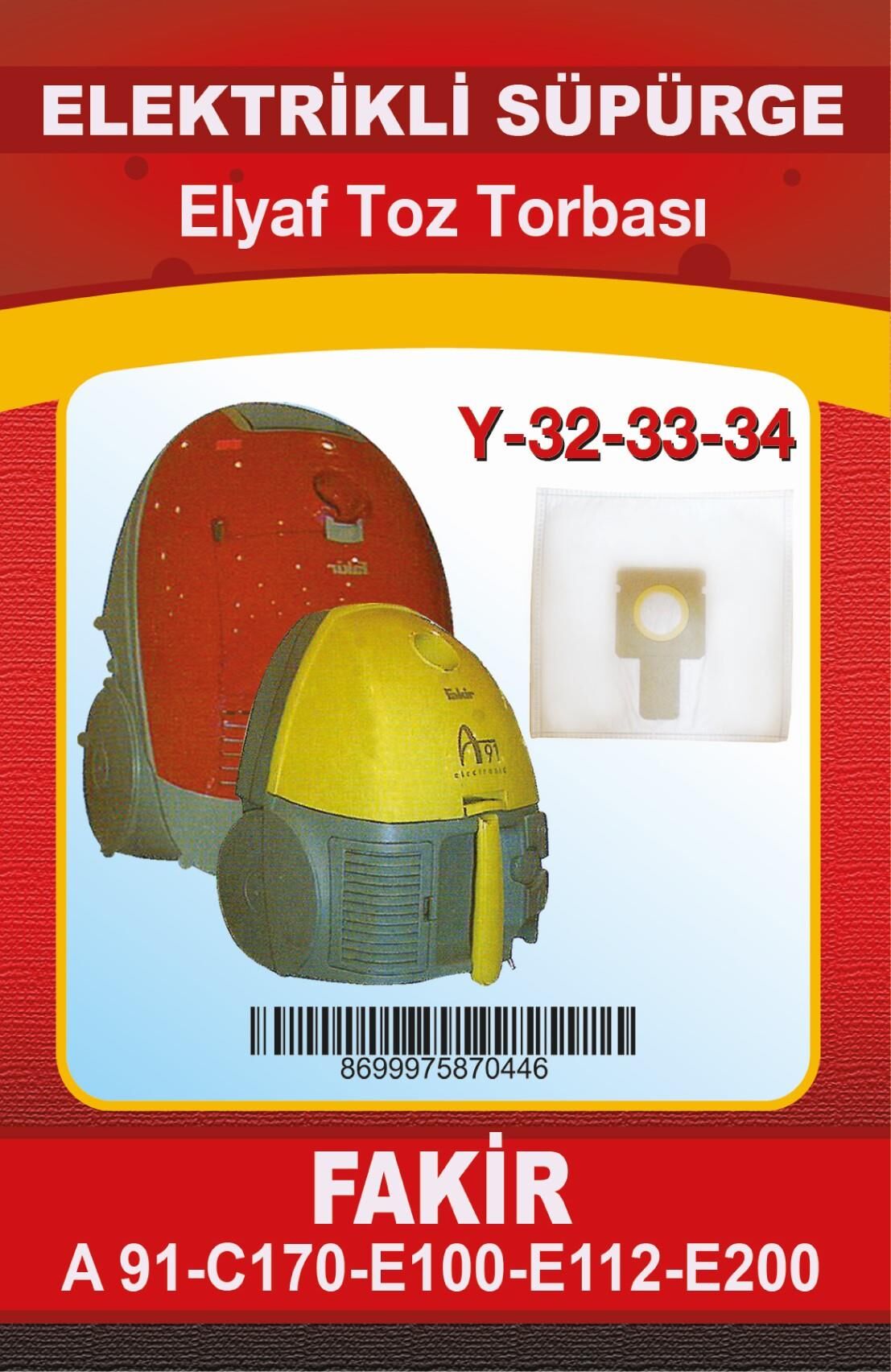 Ymn Y-32-33-34 Elyaf Süpürge Torba 10lu