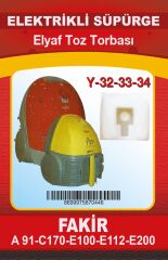 Ymn Y-32-33-34 Elyaf Süpürge Torba 10lu
