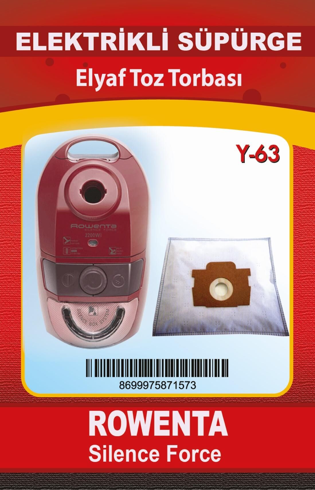 Ymn Y-63 Elyaf Süpürge Torba 10lu