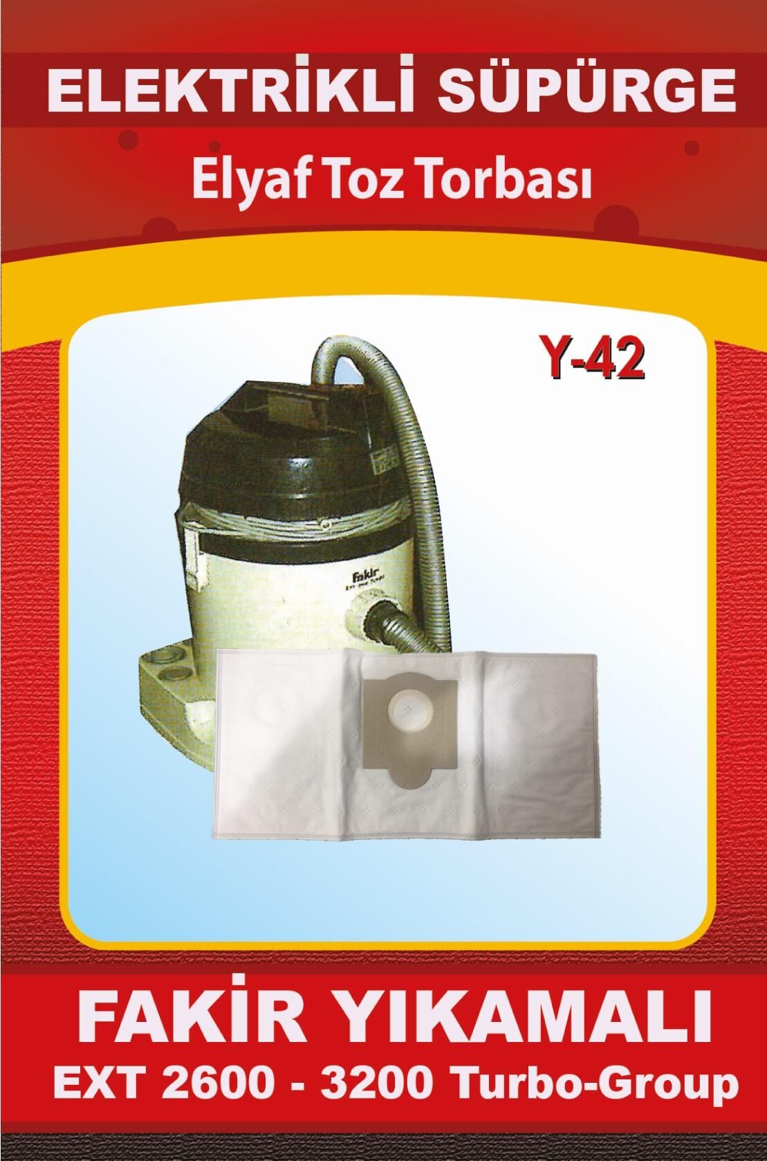 Ymn Y-42 Elyaf Süpürge Torba 10lu