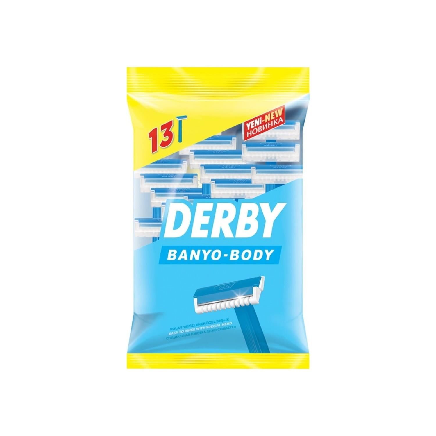Derby Tek Bıçaklı Banyo Traş Bıçağı 48Lı*16