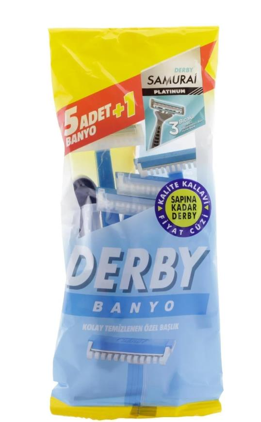 Derby Banyo 5+1 Poşet*12x8=96