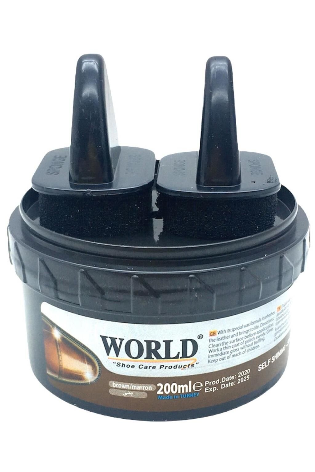 World A.Kahve 200ml Ayakkabı Boyası*12x8=96