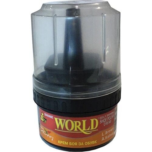 World A.Kahve 55ml Ayakkabı Boyası*12x16=192