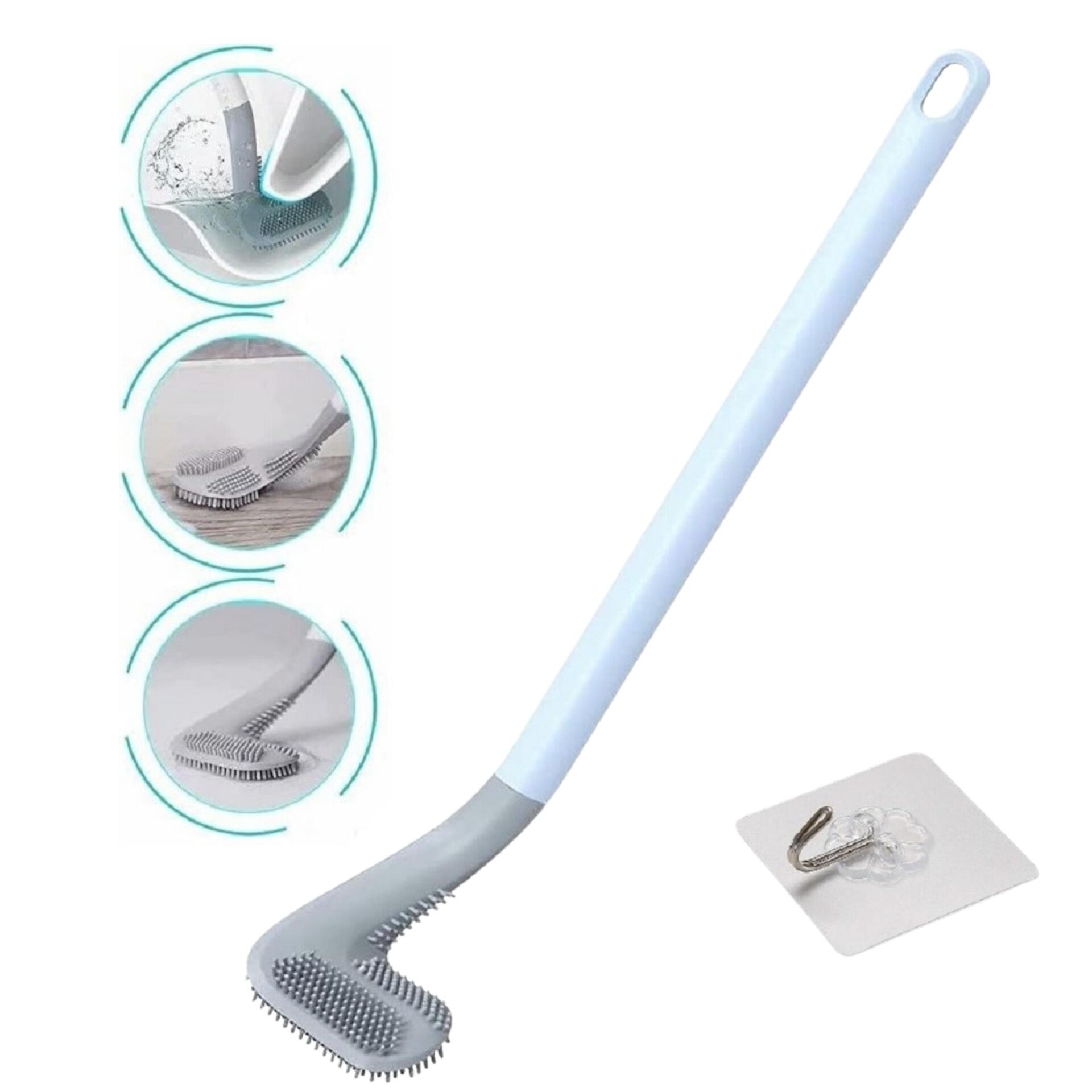 Ysf-1 Silikonlu Klozet Fırçası Yapışkanlı*300