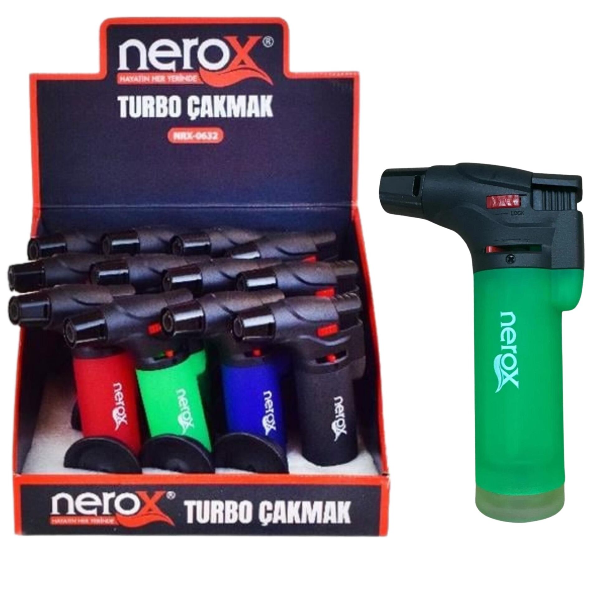 Nerox Nrx-0632 Turbo Çakmak*12x12=144