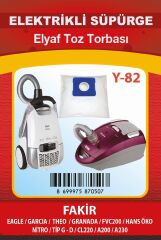 Ymn Y-82 Elyaf Süpürge Torba 10lu