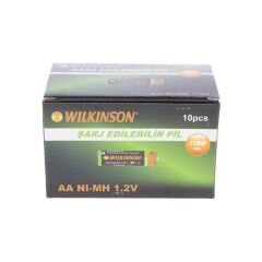 Wilkinson Şarj Edılebılır 1100 Mah Kale Pil 2li*10