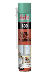 Akfix 600 Pu Pipetli Köpük 600Gr*12