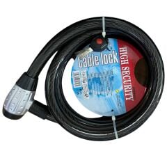 Çelik Motorsiklet Halat Kilidi 200cm x 20mm*20pcs.