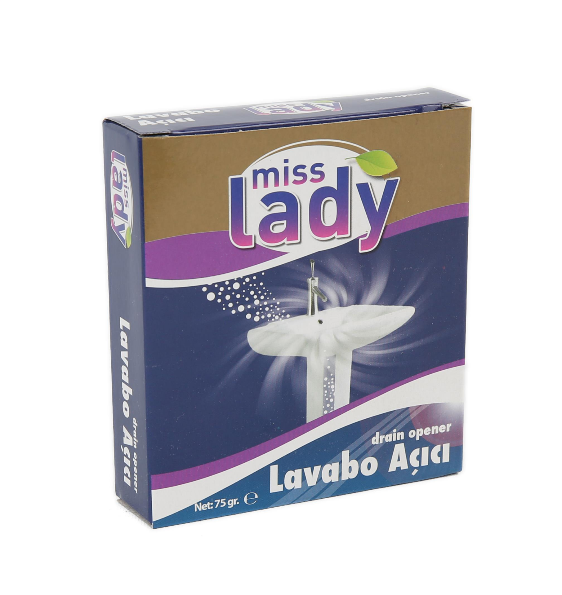 Miss Lady Ttr Lavabo Açıcı 12 li*24 Pkt