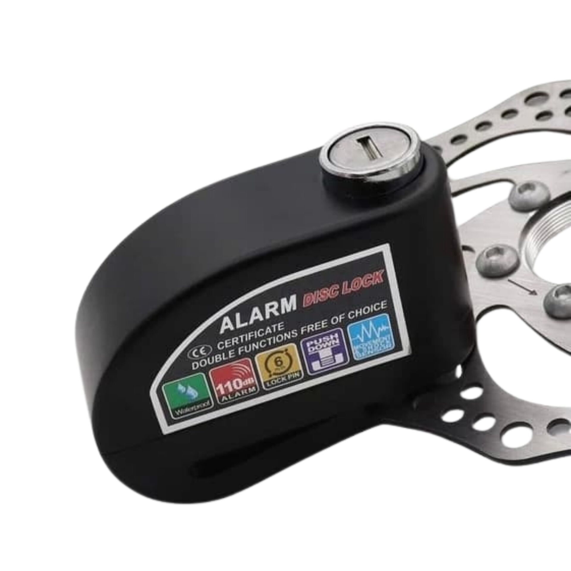 R-8201 Motosiklet Alarmlı Disk Kilidi*50