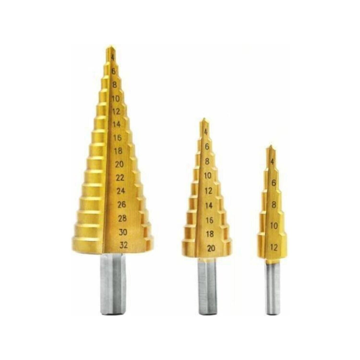 3Lü Kademeli Matkap Uç*50