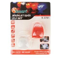 K-3781 Bisiklet Işığı İkili Set*60x4