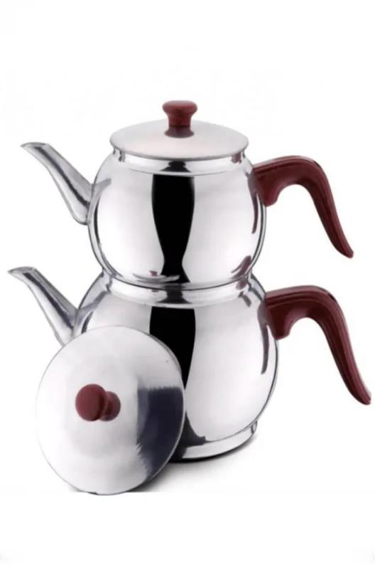 Alka Küre Alüminyum Çaydanlık Takımı No:1*24