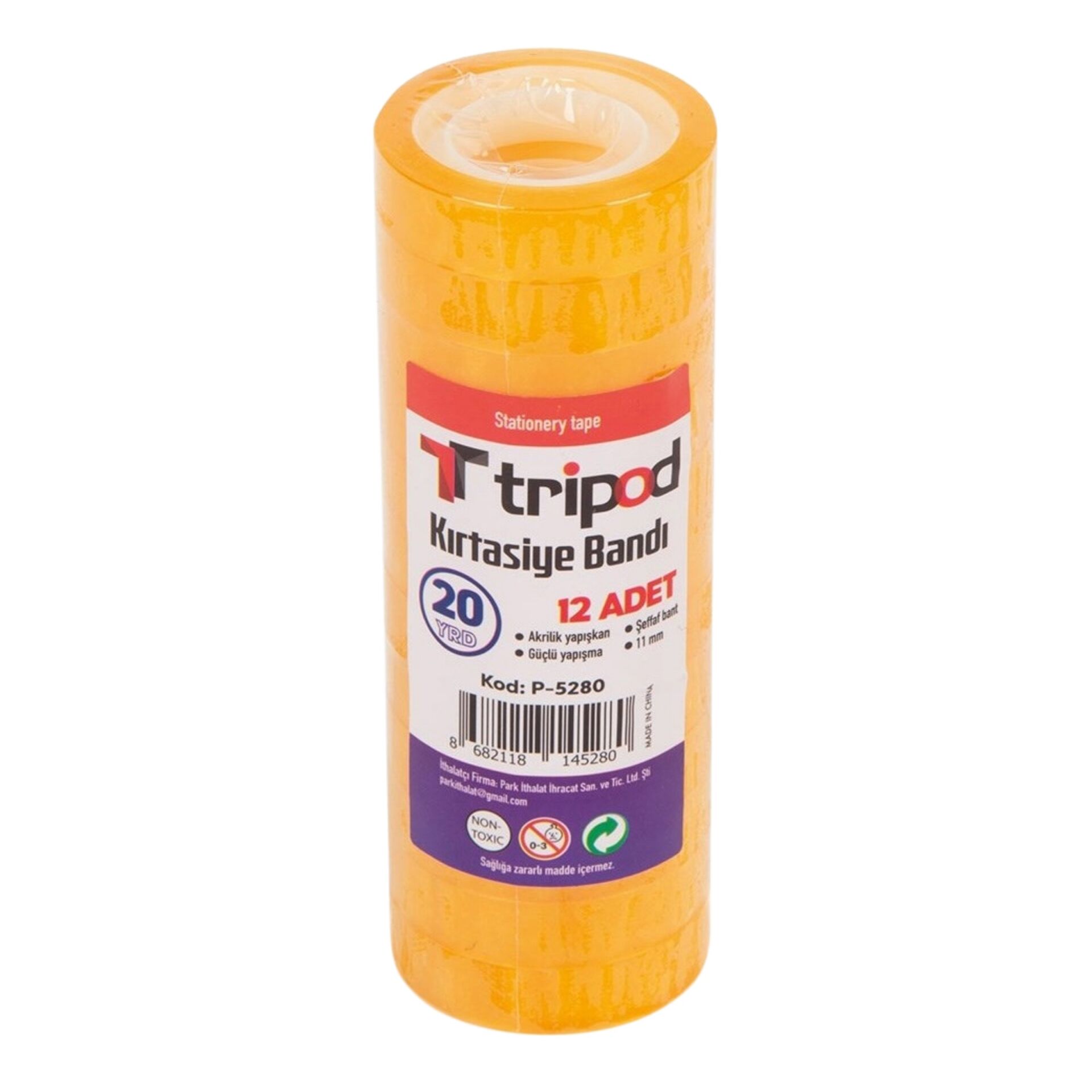 P-5280 Tripod 20Yard Kırtasiye Bandı*120
