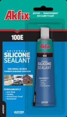 Akfix Universal Şeffaf Tüp Silikon 50ml*24x8=192
