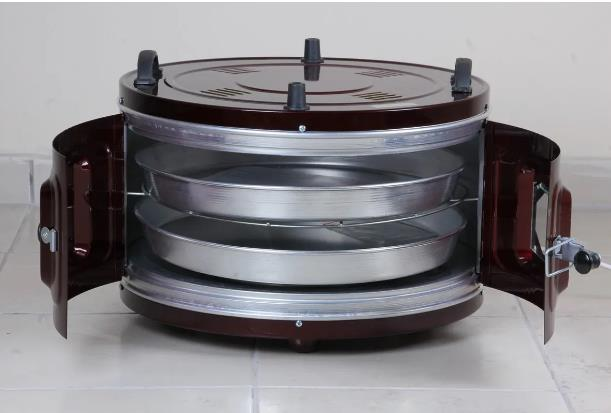 Garanti Küçük Çift Tepsili Emaye Fırın