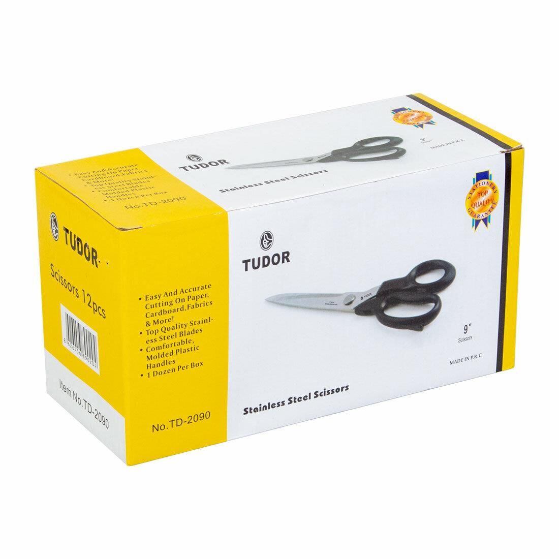 Td-2090 (Tdr-393) Siyah Saplı Lüks Ofis Makası*240