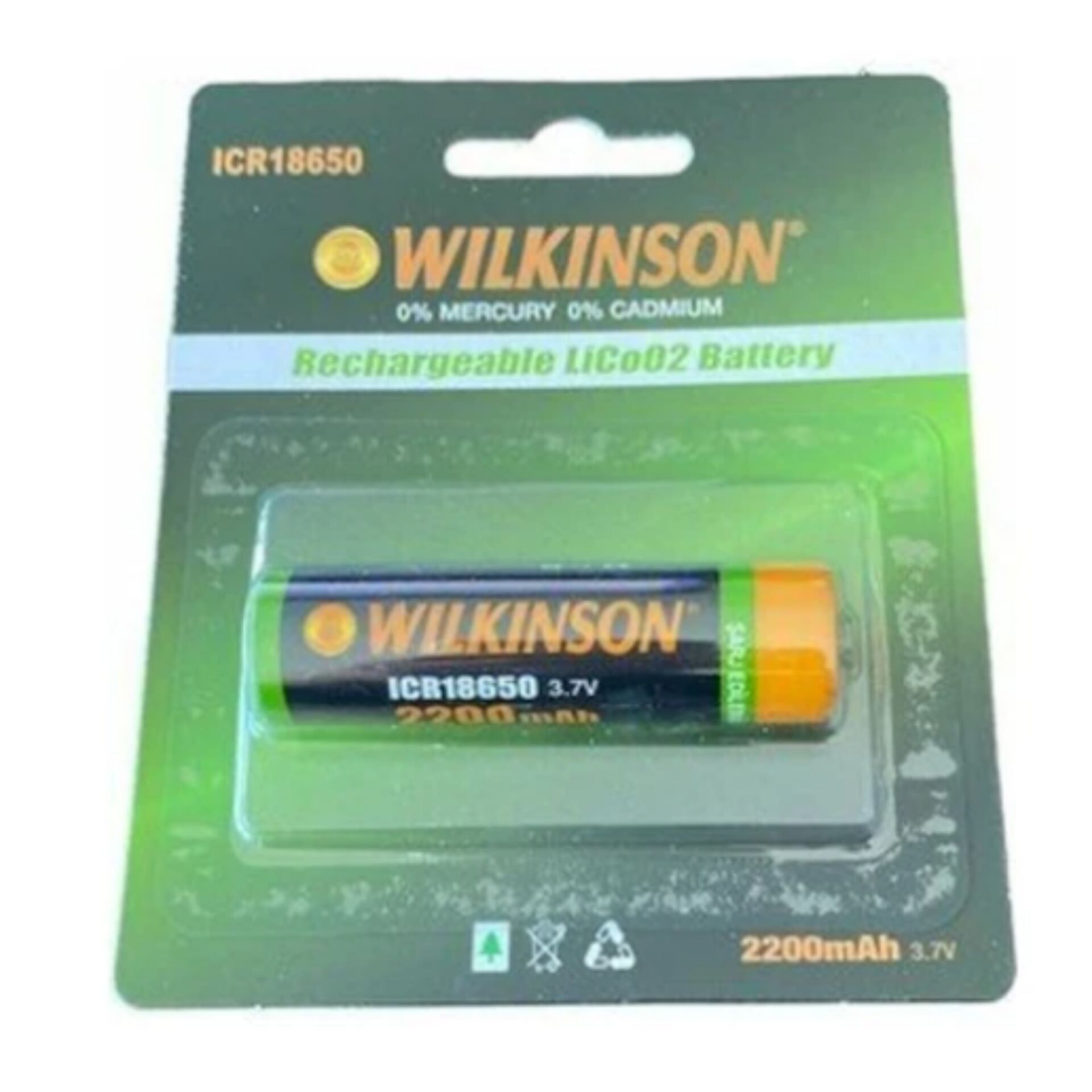 Wilkinson Icr18650 Şarj Edılebılır 2200 Mah *10