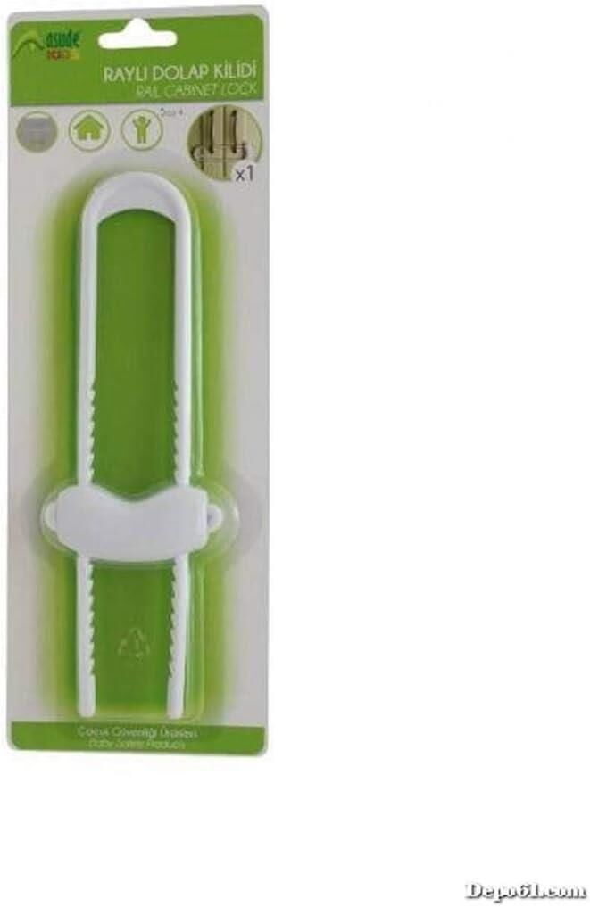 Asude Ask 809 Raylı Dolap Kilidi x1