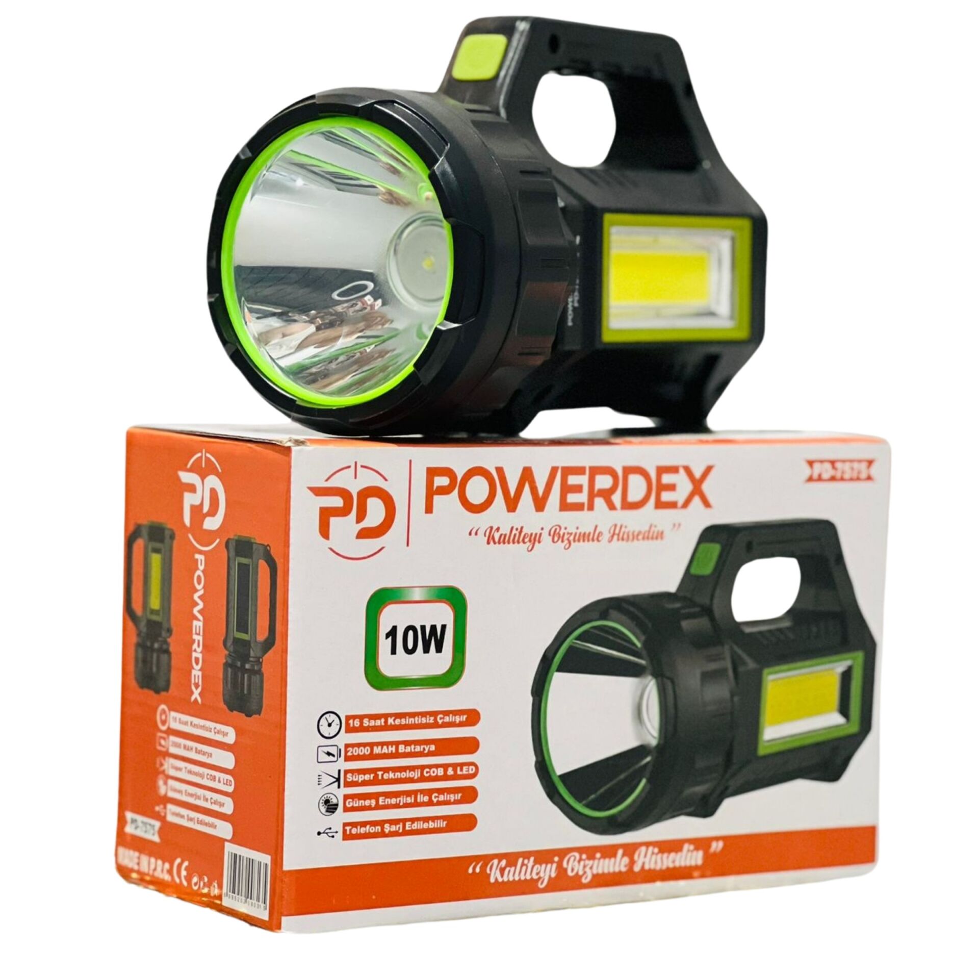 Powerdex PD-7575 10W El Feneri*72