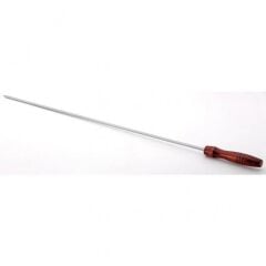 Tkn Ağaç Saplı 60cm Patlıcan Kare Şiş*100