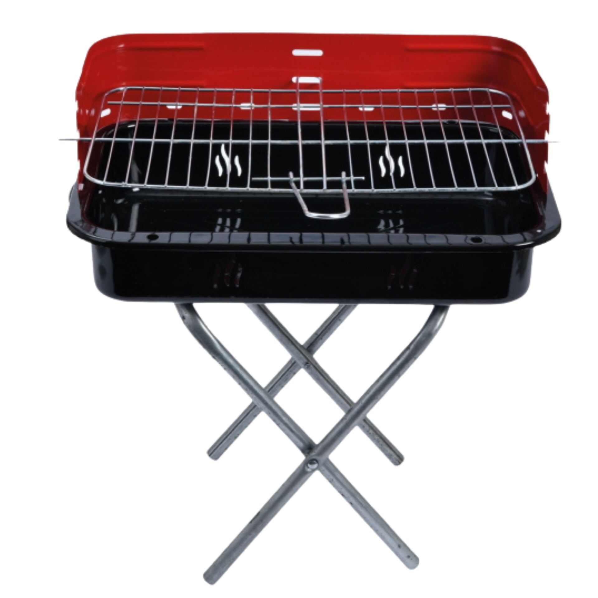 Ünver 40cm Kare Köşeli Mangal & Kutulu