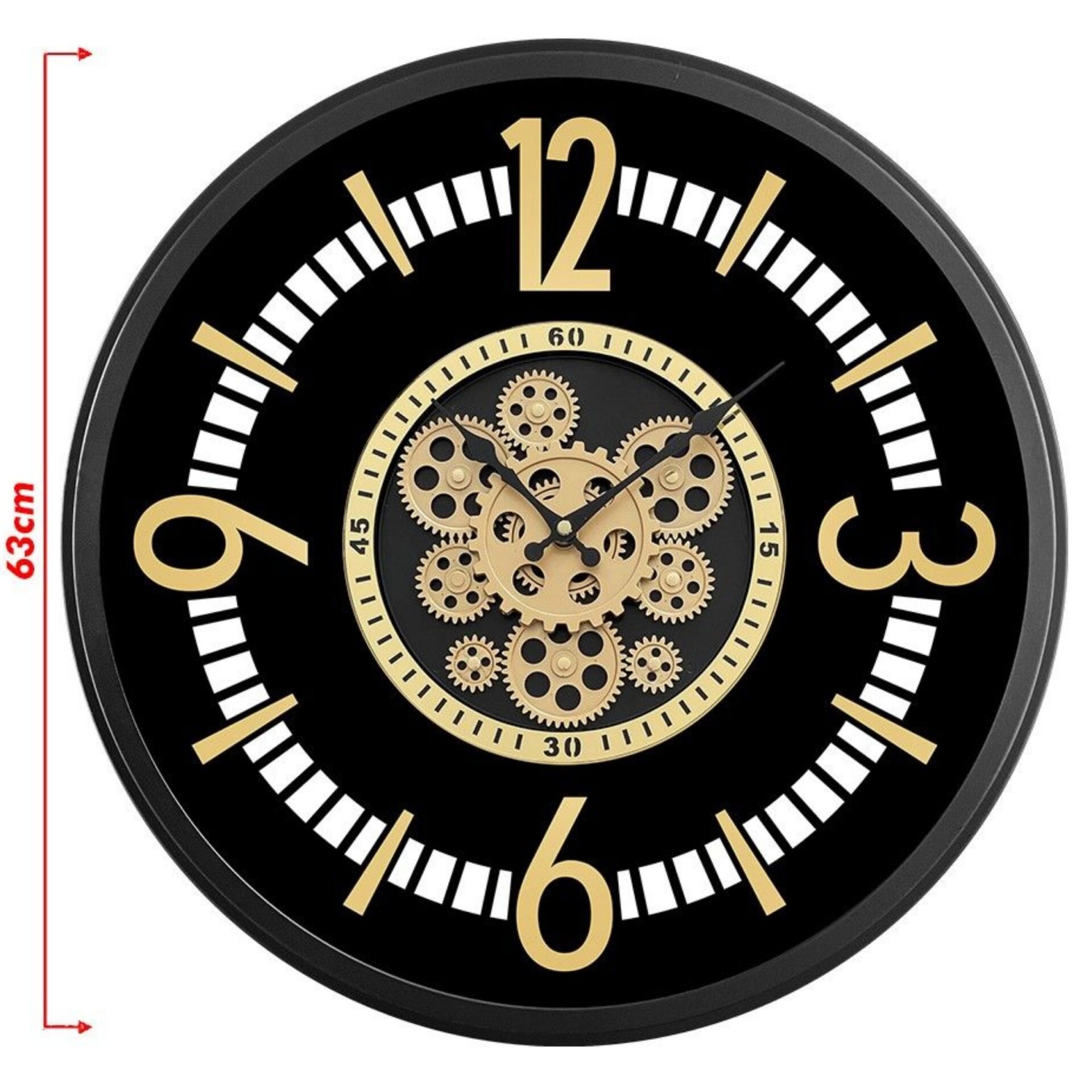 Galaxy-845 Serisi Çarklı Duvar Saat*2