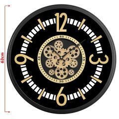 Galaxy-845 Serisi Çarklı Duvar Saat*2