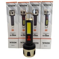 Wison WS-123 Solar El Feneri & Şarjlı*60x2